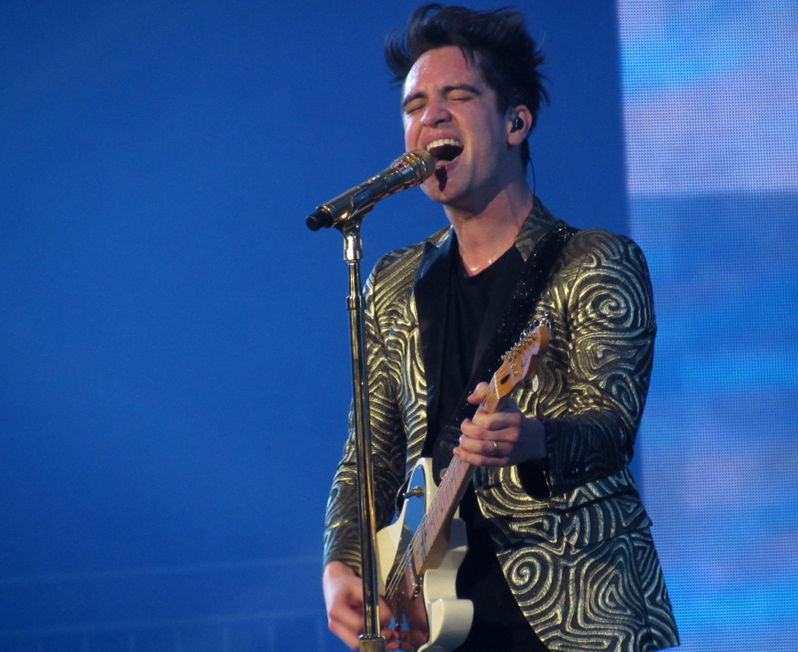 Brendon Urie rocks out at the SNHU Arena